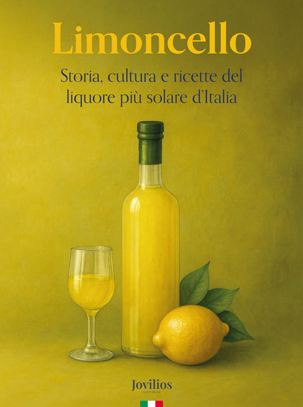 copertina libro sul limoncello Jovilios
